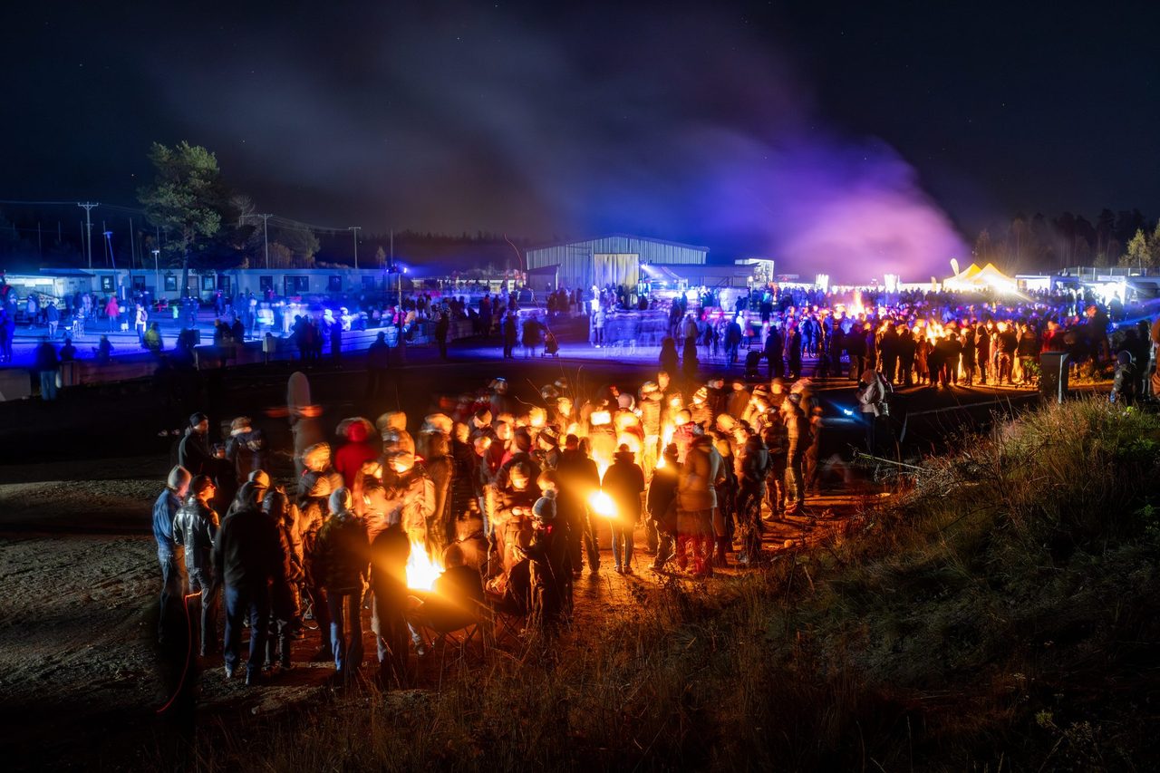 Tapahtuman valo- ja lavatekniikka festivaalilla